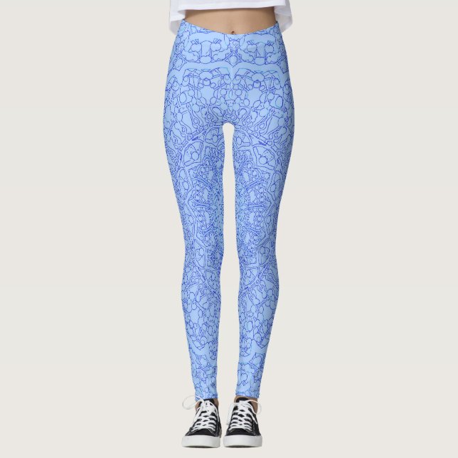 Legging Azul (Frente)