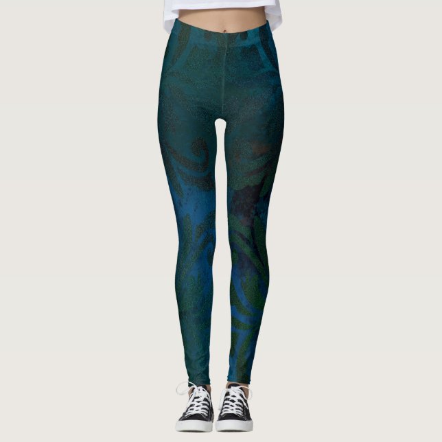 Legging azul (Frente)