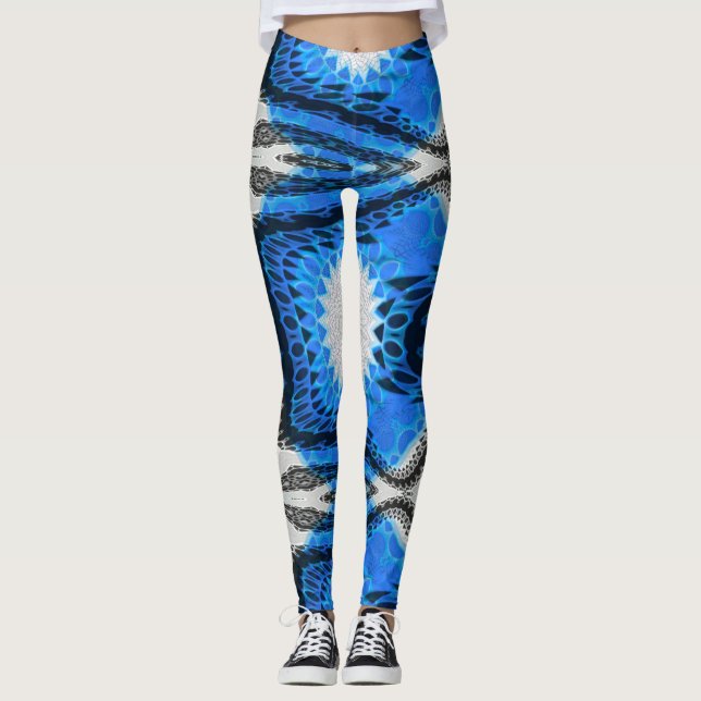 Legging Azul atômico (Frente)