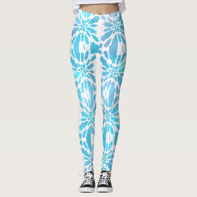 Legging Azul brilhante (Frente)