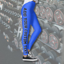Azul Brilhante Negrito Personalizado Texto Vertica