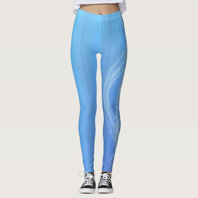 Legging Azul-céu (Frente)