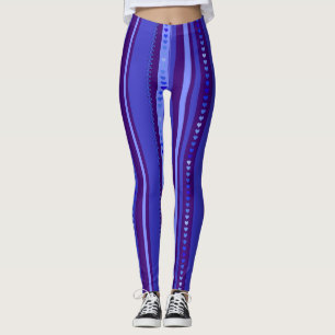 Legging Azul claro e escuro