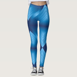 Legging azul clássico 21