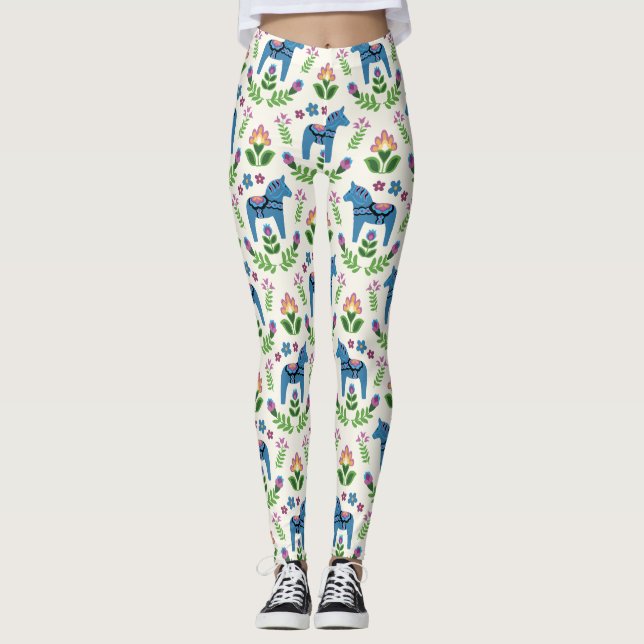 Legging Azul Dala Sueco (Frente)