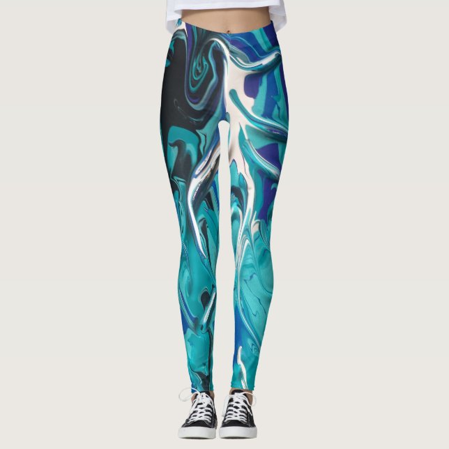 Legging Azul de Mercurial (Frente)