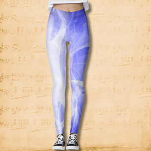 Legging Azul de Resiliência Luminescente