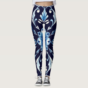 legging azul harmonia