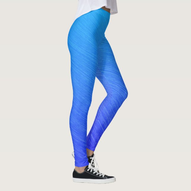 Legging Azul Misturado Lindo (Direita)