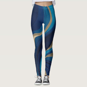 Legging Azul real profundo