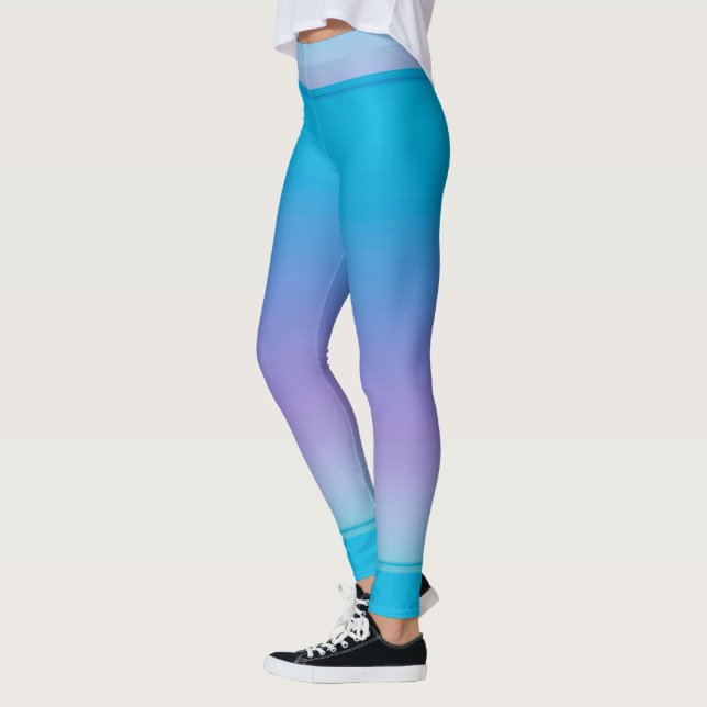 Legging Azul Roxo Popular (Esquerda)