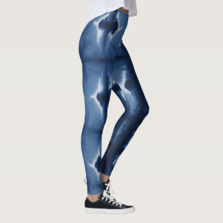 Legging Azul Shibori