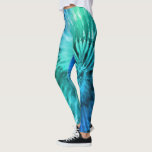 Legging Azul verde e lacrimogênio estilizante<br><div class="desc">Estas leggings apresentam um design de gravata psicodélico que lembra a contracultura hippie dos anos 60. Perfeito para ioga,  correndo,  trabalhando na academia,  ou apenas quando você quer vestir umas fotos sexy bonitinhas. As cores incluem tons azuis,  verdes e lacrimejantes.</div>