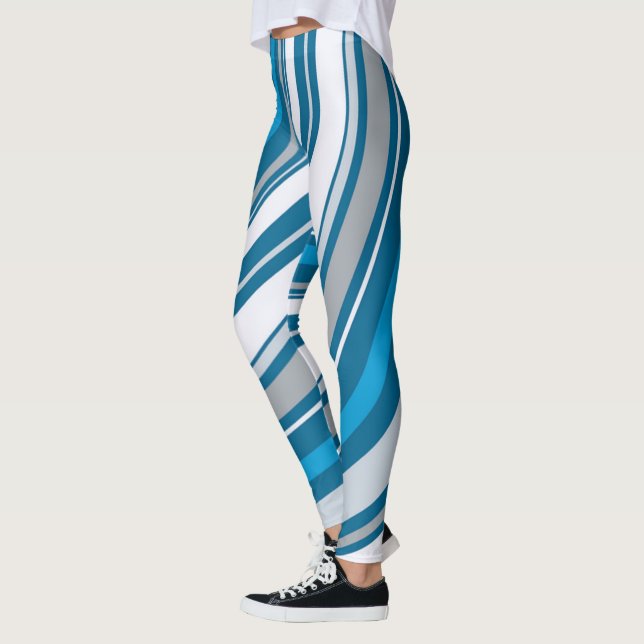 Legging Azul | Zazzle_Growth. (Esquerda)
