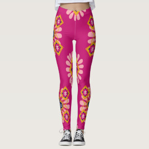 Legging Azulejo Marroquino Tradicional Marrakech