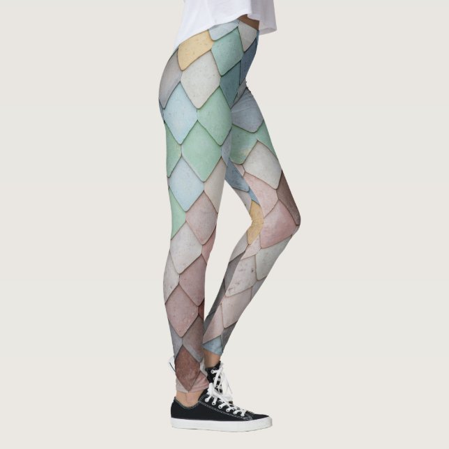 Legging Azulejos multicoloridos (Direita)