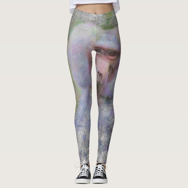 Legging babuíno artístico (Frente)