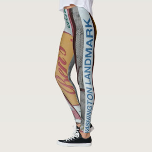 Legging Bacia do pimentão de Ben; Marco do Washington DC!