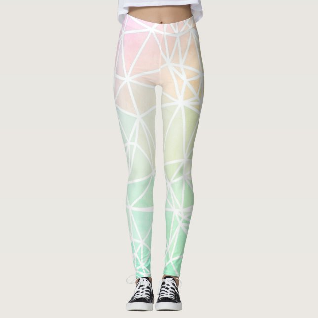 Legging Baixo Poly Ombre (Frente)