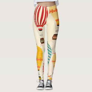 Legging Balão de ar: design de padrão brincalhão.