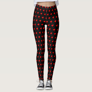 Legging Balão de Diversão Vermelha, Diversão Girly, Pad