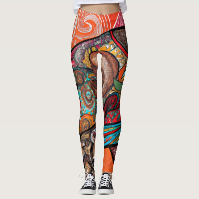 Legging Baleia Uau (Frente)