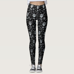 Legging Balões de Ar Quente de Zinco de Prata Steampunk