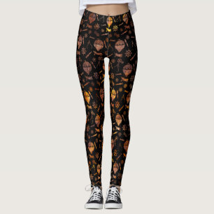 Legging Balões de Ar Quente Rusty Super Coloridos Steampun