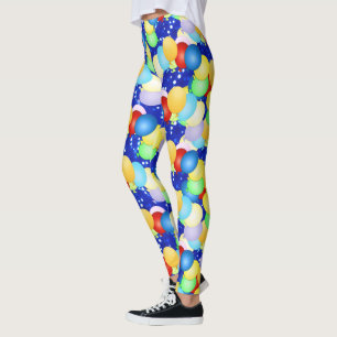 Legging Balões de dança Brilhante