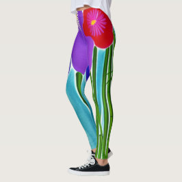Legging Bambu e Hibisco