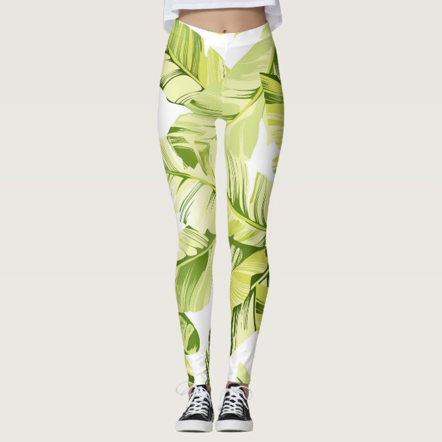 Legging Banana Folha 4 (Frente)