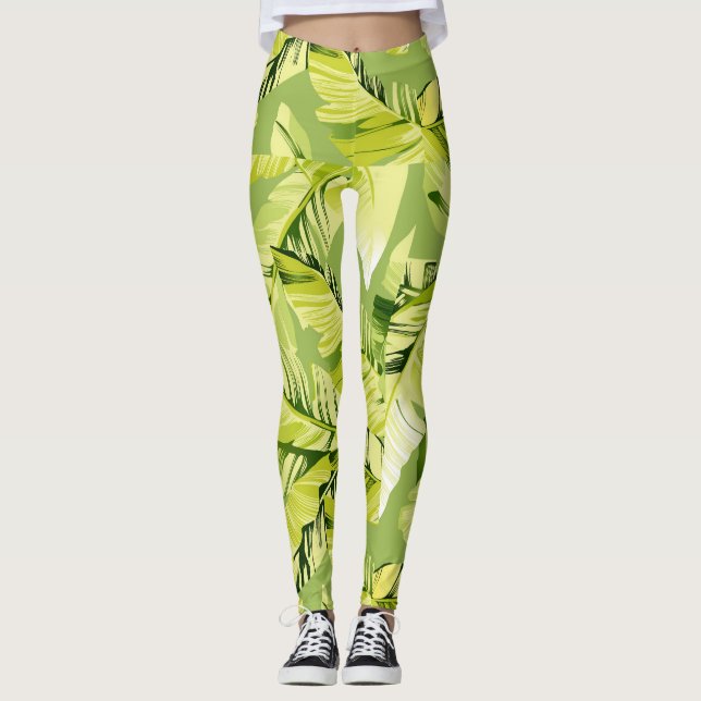Legging Banana Folha 5 (Frente)