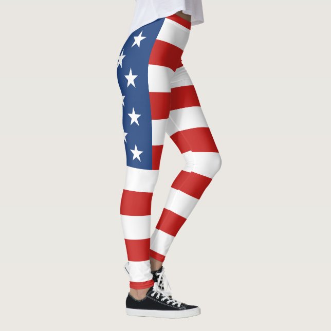 Legging Bandeira Americana (Direita)