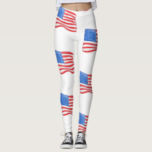 Legging Bandeira Americana