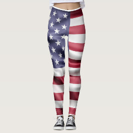 Legging Bandeira Americana