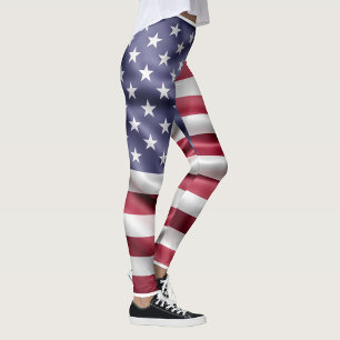 Legging Bandeira Americana