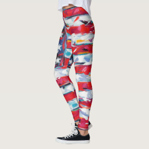 Legging Bandeira Americana
