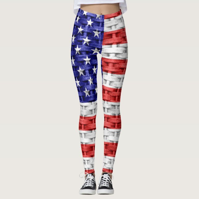 Legging Bandeira Americana #2 (Frente)