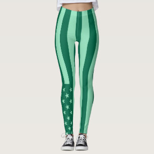 Legging Bandeira Americana Cor Retro #7