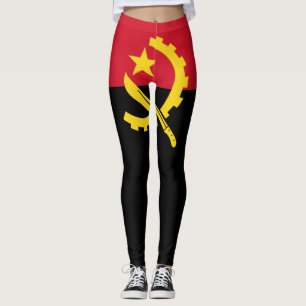 Legging Bandeira Angolana Patriótica