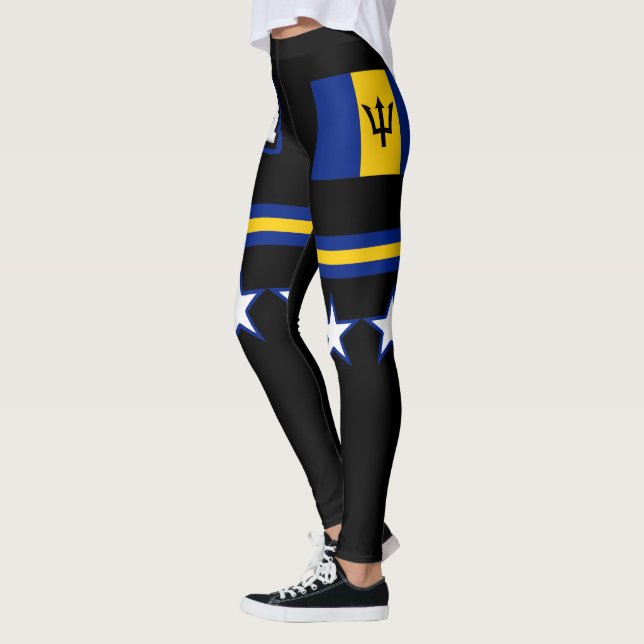 Legging Bandeira Barbados (Esquerda)