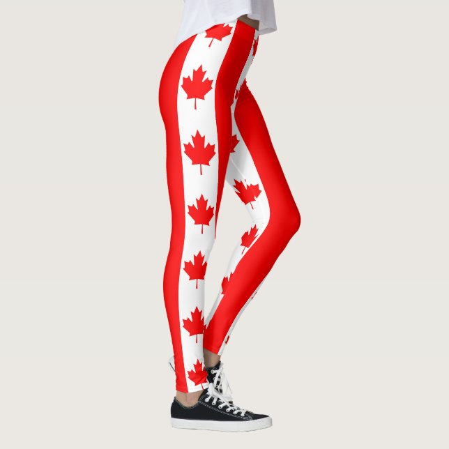 Legging Bandeira-Canadense (Direita)