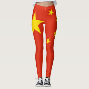 Legging Bandeira Chinesa (China)
