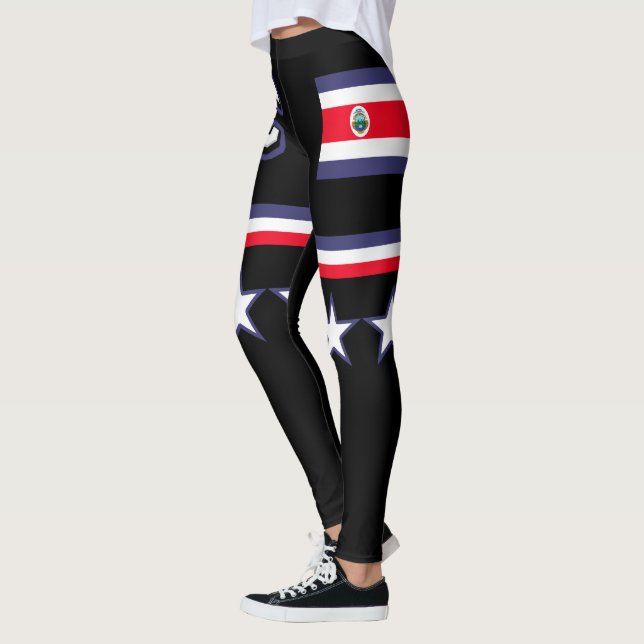Legging Bandeira Costa Rica (Esquerda)