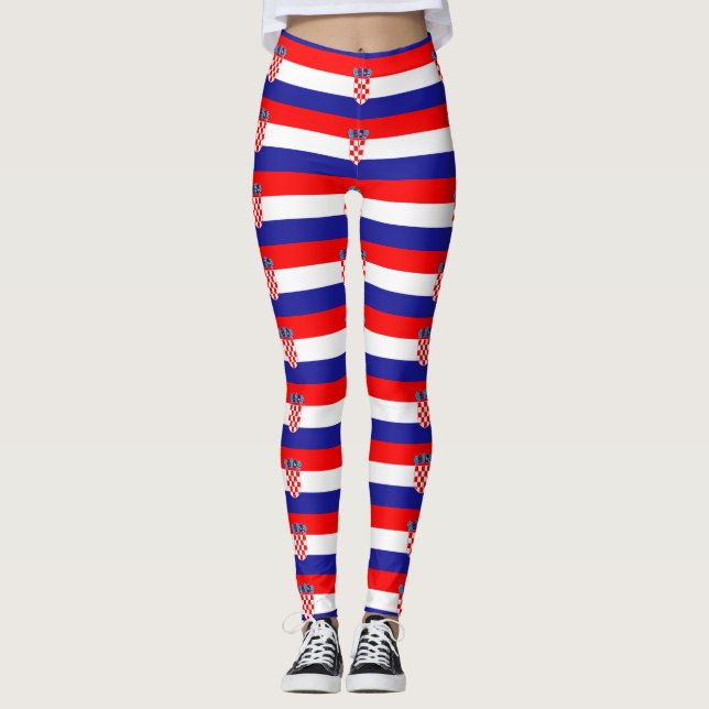 Legging Bandeira croata (Frente)