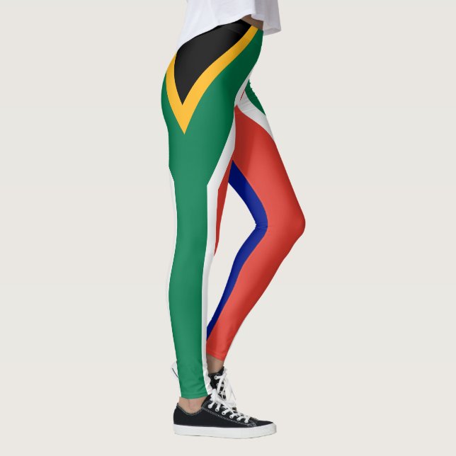 Legging Bandeira da África do Sul (Direita)