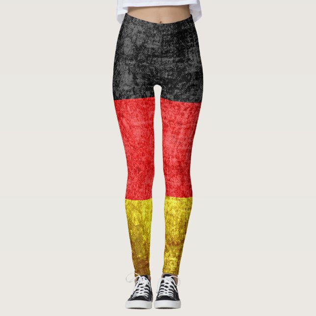 Legging Bandeira da Alemanha (Frente)