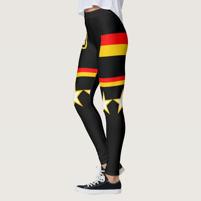 Legging Bandeira da Alemanha (Esquerda)