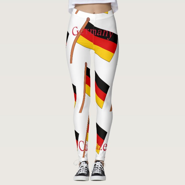 Legging Bandeira da Alemanha Thunder_Cove (Frente)