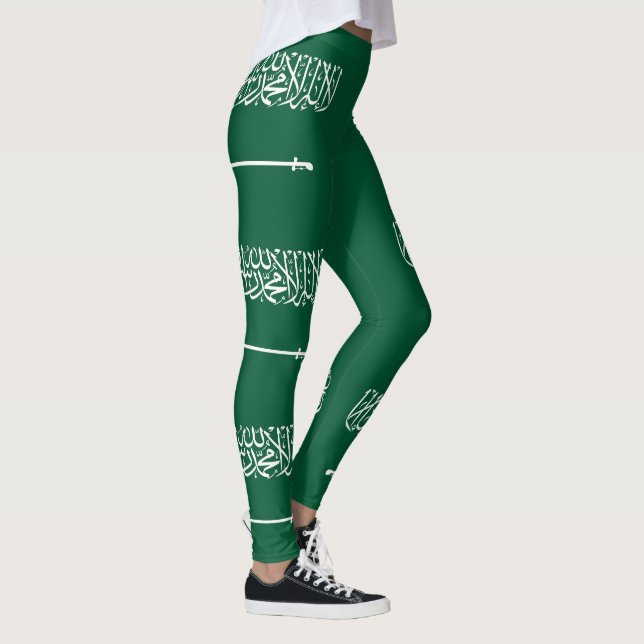 Legging Bandeira da Arábia Saudita (Direita)